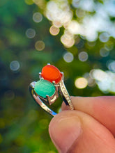Load image into Gallery viewer, Women’s Dual Aqiq Ring