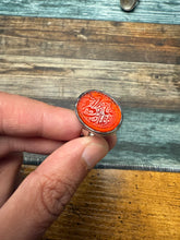 Load image into Gallery viewer, Aqiq Khorasani ring with “Ya Saheb Al Zaman” inscription