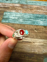Load image into Gallery viewer, Multiple gems ring for men