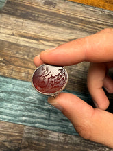 Load image into Gallery viewer, Aqiq ring with “Hussain Sayed Al Shuhada” inscription