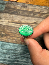 Load image into Gallery viewer, Aqiq Khorasani ring with “Ya Ali’ inscription