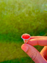Load image into Gallery viewer, Aqiq Khorasani Ring with ‘Inna Ma’i Rubbi’ inscription