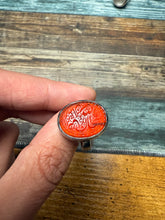 Load image into Gallery viewer, Aqiq Khorasani ring with “Ya Saheb Al Zaman” inscription
