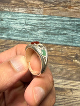 Load image into Gallery viewer, Multiple gems ring for men