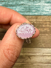 Load image into Gallery viewer, Women's Aqiq Ring with ‘Ya Zahra’ inscription