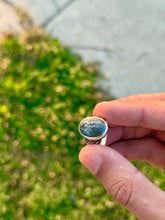Load image into Gallery viewer, Hadid Seeni ring with “A’uodu bi Jalal lillah” inscription