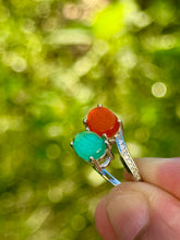 Load image into Gallery viewer, Women’s Dual Aqiq Ring