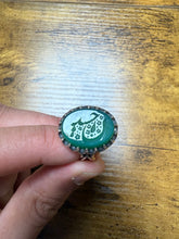 Load image into Gallery viewer, Aqiq ring with “Hussain” inscription