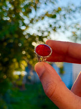 Load image into Gallery viewer, Aqiq Khorasani Ring with ‘Inna Ma’i Rubbi’ inscription