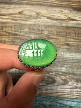 Load image into Gallery viewer, Aqiq ring with “Hussain” inscription
