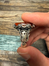 Load image into Gallery viewer, Aqiq Khorasani ring with “Ya Mehdi’ inscription