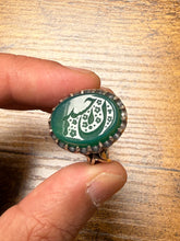 Load image into Gallery viewer, Aqiq ring with “Hussain” inscription
