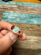 Load image into Gallery viewer, Multiple gems ring for men