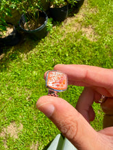 Load image into Gallery viewer, Aqiq Yemani Ring with Ya Fatima inscription