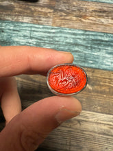 Load image into Gallery viewer, Aqiq Khorasani ring with “Ya Saheb Al Zaman” inscription