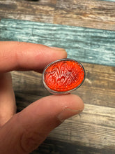 Load image into Gallery viewer, Aqiq Khorasani ring with “Ya Saheb Al Zaman” inscription