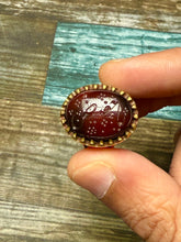 Load image into Gallery viewer, Aqiq ring with “Ya Hafidh” inscription