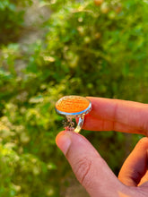 Load image into Gallery viewer, Aqiq Khorasani Ring with Allah and Ahlulbayt inscription