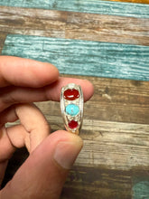 Load image into Gallery viewer, Multiple gems ring for men