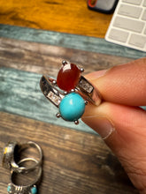 Load image into Gallery viewer, Women's Aqiq &amp; Feyruz Ring