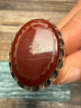 Load image into Gallery viewer, Aqiq ring with Ziyarat Ashura inscription