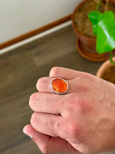 Load image into Gallery viewer, Aqiq Khorasani Ring with Fatima inscription