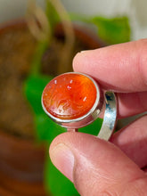 Load image into Gallery viewer, Aqiq Khorasani Ring with Fatima inscription