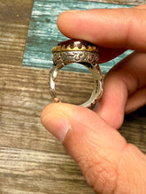Load image into Gallery viewer, Aqiq ring with “Ya Hafidh” inscription
