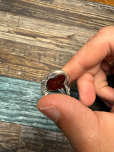 Load image into Gallery viewer, Aqiq ring with “Hussain Sayed Al Shuhada” inscription