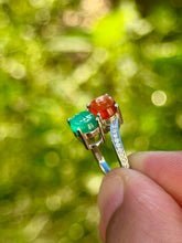 Load image into Gallery viewer, Women’s Dual Aqiq Ring