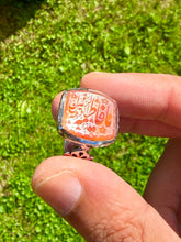 Load image into Gallery viewer, Aqiq Yemani Ring with Ya Fatima inscription