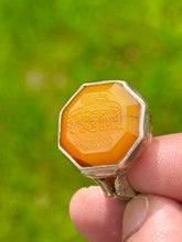Load image into Gallery viewer, Sharaf Alshams ring with inscription